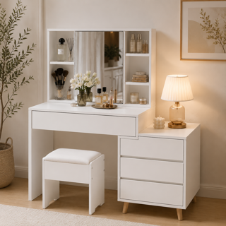 میز آرایش مدرن تمام MDF